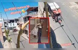Reciclador desata risas al usar audio de “Don Ramón ropavejero” para recorrer calles de Arequipa
