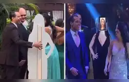 Joven no pudo ir a matrimonio, pero se contactó por videollamada durante toda la fiesta