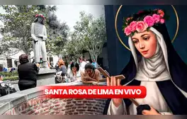 Feliz día Santa Rosa de Lima: Sigue EN VIVO las celebraciones por el día de la 'Patrona de la PNP'