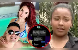 Revelan los chats que el esposo de Génesis Tapia envió a la mujer del ampay: "Era mi good time"