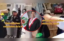 Edwin Martínez intentó usar su cargo de congresista para impedir desalojo: Habría cometido tráfico de influencias