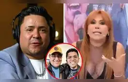 Lucho Cuéllar ARREMETE contra Magaly Medina en defensa de Lucho Paz: "Es una ridícula”