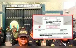 PNP propone que penal de Barbadillo, que recluye a expresidentes, sea exclusiva para policías