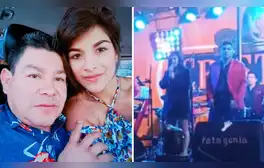 Esposa de Dilbert Aguilar aparece en show y se quiebra al dar detalles de la salud del cantante