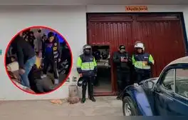 Allanan búnker en Ate: un policía implicado y 39 personas detenidas con armas de guerra