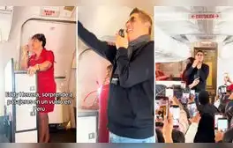 Eddy Herrera sorprende a pasajeros y se pone a cantar en avión en Perú: “Este país me ha dado tanto apoyo”