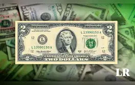 El billete de 2 dólares que tiene número de serie binario, una estrella y puedes vender por US$12.000