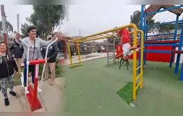 Más de 14 mil armas fueron fundidas para fabricar juegos para niños y gimnasios: conoce donde ubicarlos