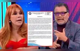 Magaly Medina ARREMETE contra el Colegio de Psicólogos: “Qué locura que apoyen la posición machista de ‘farandulero’ Angulo”