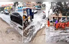 Cajas de cervezas caen de camión, formar un río de licor y en redes bromean: “La pista tenía sed”