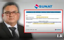 Ministro Santiváñez y sus estudios tienen S/432.000 de deuda con Sunat