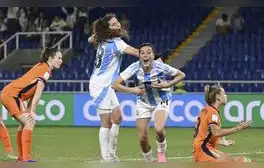 ¡Partidazo lleno de goles! Argentina empató 3-3 ante Países Bajos por el Mundial Femenino Sub-20