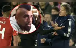 Arturo Vidal explota con Ricardo Gareca por la derrota de Chile ante Argentina: “Este hue*** no ve la Libertadores”