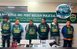 Capturan a ‘Los Malandros de los paraderos’, extorsionadores que estarían detrás de ataques a buses ‘El Chino’