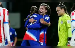 Estados Unidos no tuvo piedad y apabulló 7-0 a Paraguay por el Mundial Femenino Sub-20