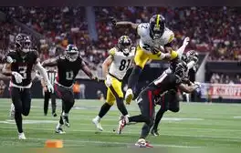 Pittsburgh Steelers derrotan 18-10 a Atlanta Falcons e inician con buen pie la NFL 2024