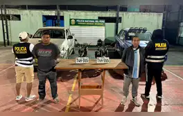Caen ‘Los Caleteros de Las Palmeras’: padre e hijo dirigían banda de robo de vehículos en Trujillo