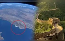 La construcción humana más visible desde el espacio: no es ni la Gran Muralla china ni las Pirámides de Egipto