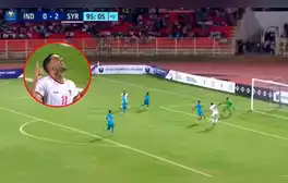 Pablo Sabbag llega en racha al Clausura: anotó en la goleada de Siria a India por la Copa Intercontinental 2024