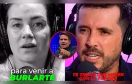 María Paz, esposa de Jesús Alzamora, ROMPE EN LLANTO tras fuertes críticas de Paco Bazán: "Tú no eres nadie"