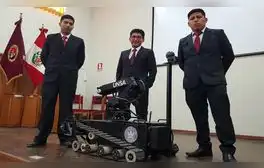 Estudiantes de la UNSA de Arequipa crean robot desactivador de explosivos y se gradúan de ingenieros: “Podría entregarse a las Fuerzas Armadas”