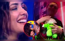 Zumba pone nerviosa a Rosangela Espinoza al dedicarle romántica canción en 'Esto es guerra': "El amor que a mí ha llegado"