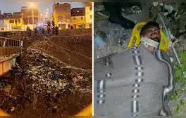 Reciclador cae al río Rímac por intentar recoger una moto, imágenes del valiente rescate