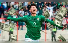 Vale 100 millones de euros, tiene 20 años y hace soñar a Bolivia con clasificar al Mundial 2026