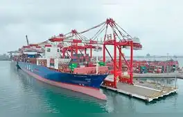 El Puerto de Callao recibe el buque más grande en la historia de Perú, su tamaño es 5 veces el Estadio Nacional