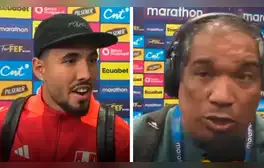 Sergio Peña corta entrevista con Alan Diez en vivo y lo tilda de no apoyar a Perú: "No hablo contigo"
