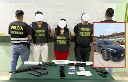 Detienen a policía que formaría parte de banda de raqueteros en Piura: llevaba hasta un fusil consigo