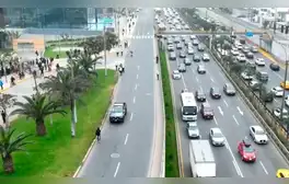 Tránsito restringido en San Borja por velorio de Alberto Fujimori, desvío vehicular cerca de av. Javier Prado