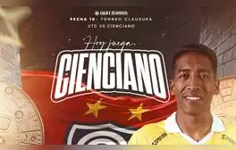 Partido Cienciano vs UTC EN VIVO HOY vía Liga 1 MAX ONLINE, Torneo Clausura 2024