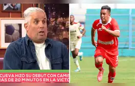 Diego Rebagliati y su firme comentario sobre Christian Cueva tras debutar en Liga 1: "Podrían convocarlo"