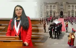 Ruth Luque sobre “honores de Estado” otorgados por Boluarte a Fujimori: “Ambos buscan borrar lo que sucedió”