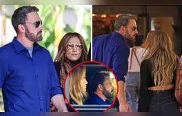 ¿Se reconcilian? Jennifer Lopez y Ben Affleck besándose en medio del divorcio