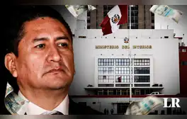 Ministerio del Interior aumenta a medio millón de soles recompensa por prófugo Vladimir Cerrón
