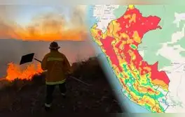 ¡Alerta por incendios forestales en Perú! Indeci reporta 15 fallecidos y 22 regiones afectadas
