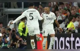 ¡Fiesta en el Bernabéu! Con gol de Mbappé, Real Madrid derrotó 3-1 al Stuttgart en su debut en la Champions League