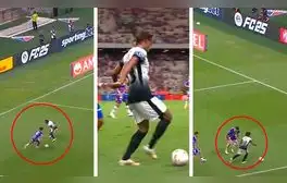Carrillo debutó con Corinthians en Sudamericana: recuperó un balón e hizo una destacada jugada individual