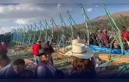 Fiesta patronal en Junín casi termina en tragedia: cae estrado con al menos 200 personas y deja 30 heridos