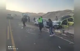 Accidente en Arequipa deja un muerto y 2 heridos por choque de vehículos en vía Cerro Verde