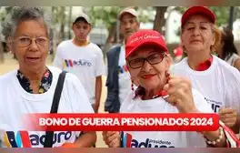 ATENCIÓN, pensionados: el Bono de Guerra de septiembre 2024 llegará pronto y con NUEVO MONTO por Patria