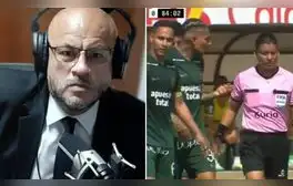 MR. Peet critica a árbitro tras polémico penal contra Alianza: "Tiene distintas interpretaciones según el equipo que dirige"
