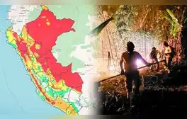 Incendios Forestales en Amazonas, Perú 2024: Dina Boluarte asegura que sobrevoló incendios forestales “exponiendo su vida”