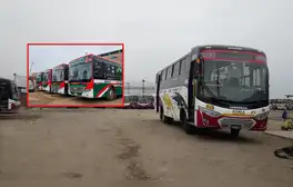 Estas dos empresas de transporte paralizan operaciones por extorsiones: conoce las rutas afectadas