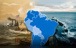 El único país de América Latina que tiene acceso a 3 océanos y superó a Estados Unidos con su fuerza naval en 1879