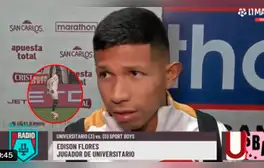 Edison Flores y su firme respaldo a jugadores de Sport Boys por jugada provocadora de Segundo Portocarrero