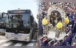 Este será el primer recorrido del Señor de Los Milagros: Metropolitano y corredores desviarán sus rutas