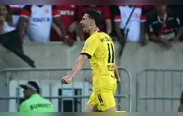 Peñarol ganó en el Maracaná: 1-0 a Flamengo por los cuartos de final de la Copa Libertadores